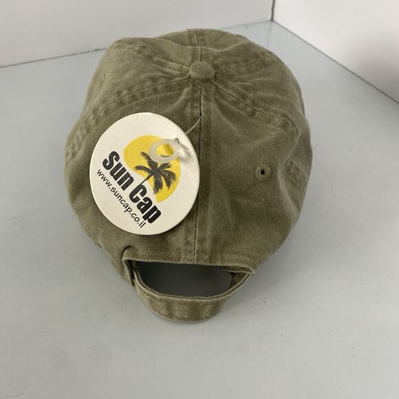 Sun Cap Green Dead Sea‎ Taxi Camel Hat Casual Adjustable Olive Baseball Novelty - Picture 4 of 7